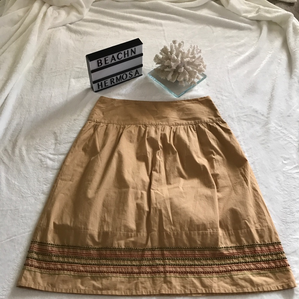 Old Navy Beaded & Embroidery A line Skirt
